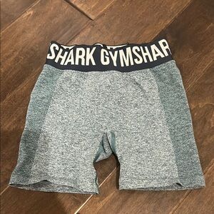 Gymshark Heather Grey Athletic Shorts with Elastic Waistband